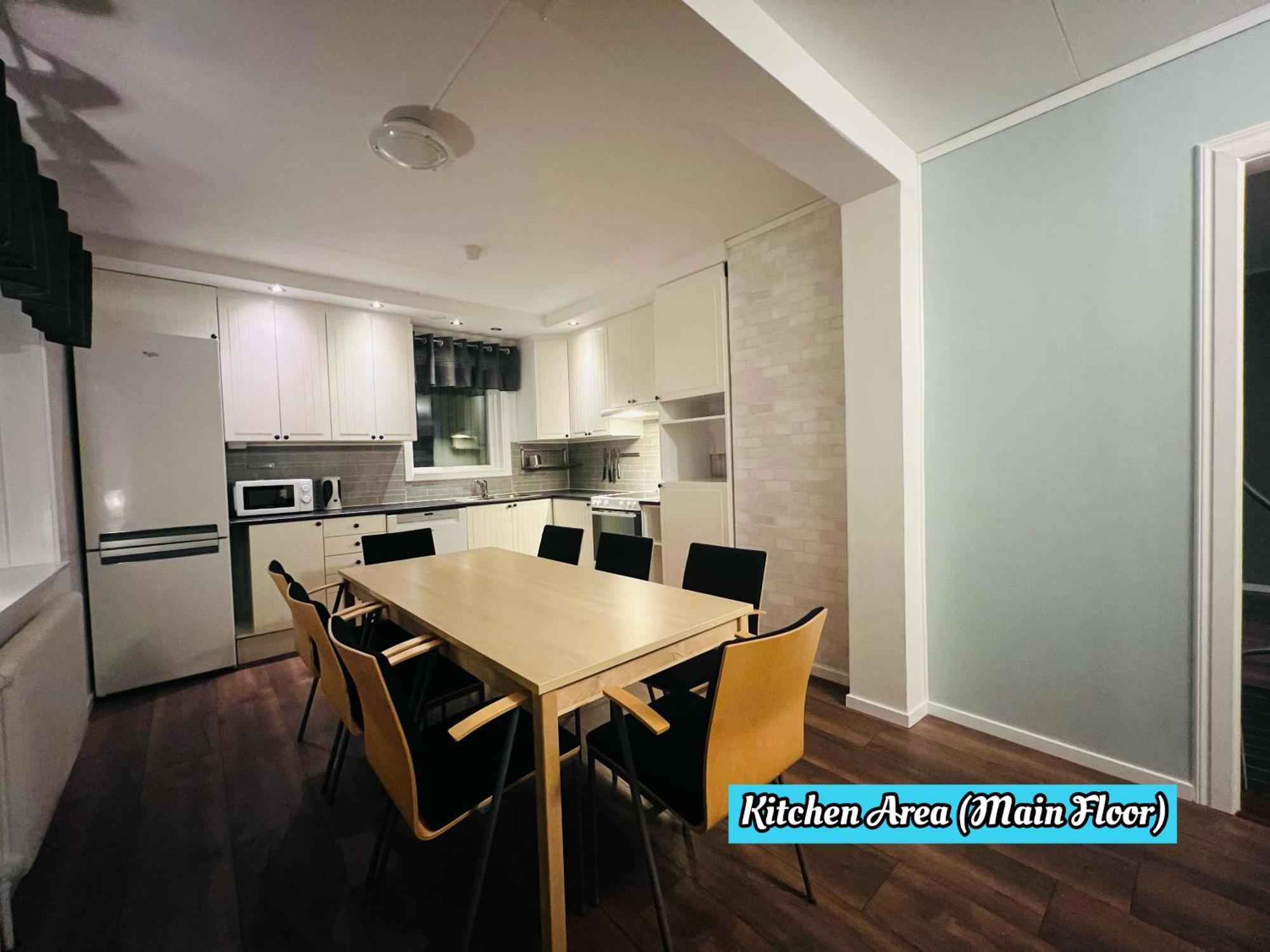 Kiruna Accommodation Vintergatan 5B, Villa For 10 Person Dış mekan fotoğraf